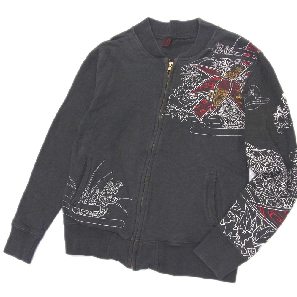 CROPPED HEADS クロップドヘッズ スカジャン 鷹 リバーシブル クロップドヘッズ CROPPED HEADS リバーシブル スカジャン 風神