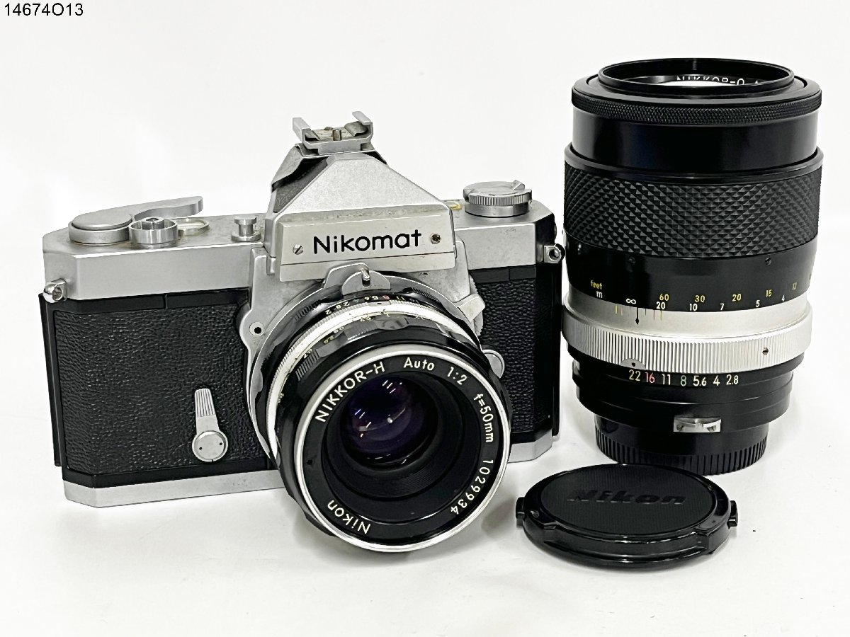 【傷や汚れあり】★シャッターOK Nikon Nikomat FTN ニコン ニコマート NIKKOR 12 50mm 12.8
