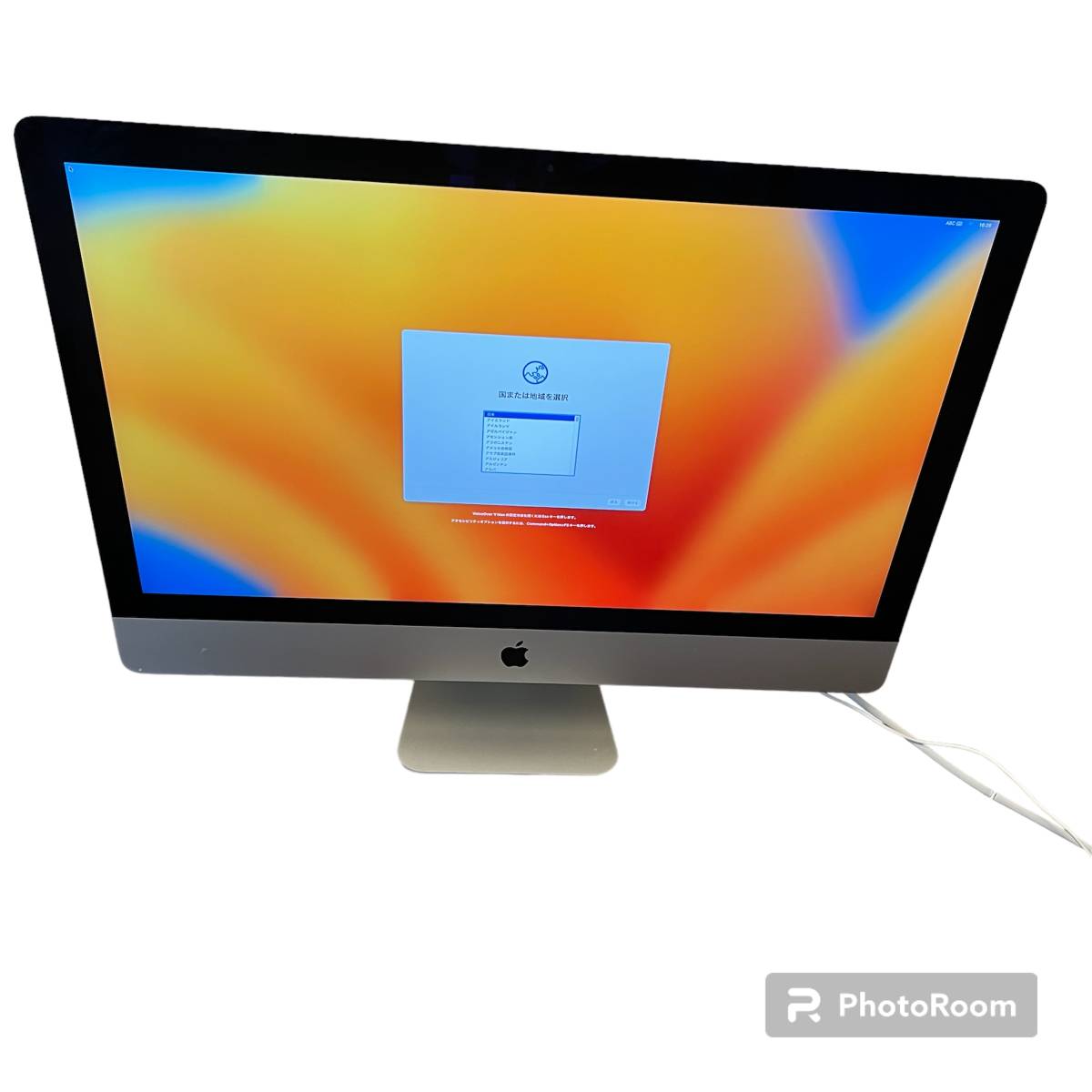 Apple iMac 27 5K (2019) Core i9 - 1To SSD - 64Go Qwerty - Anglais reconditionné