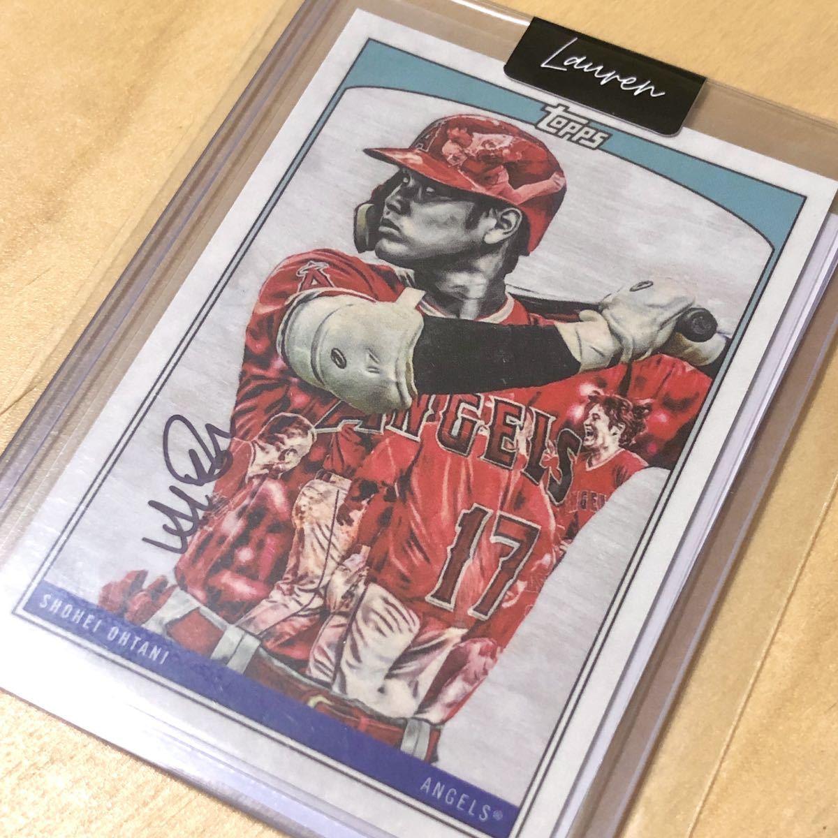 2022 Topps 大谷翔平 × Lauren taylor 直筆サインカード 大谷翔平 直筆サインカード 2022 Topps X Lauren Taylor - メルカリ