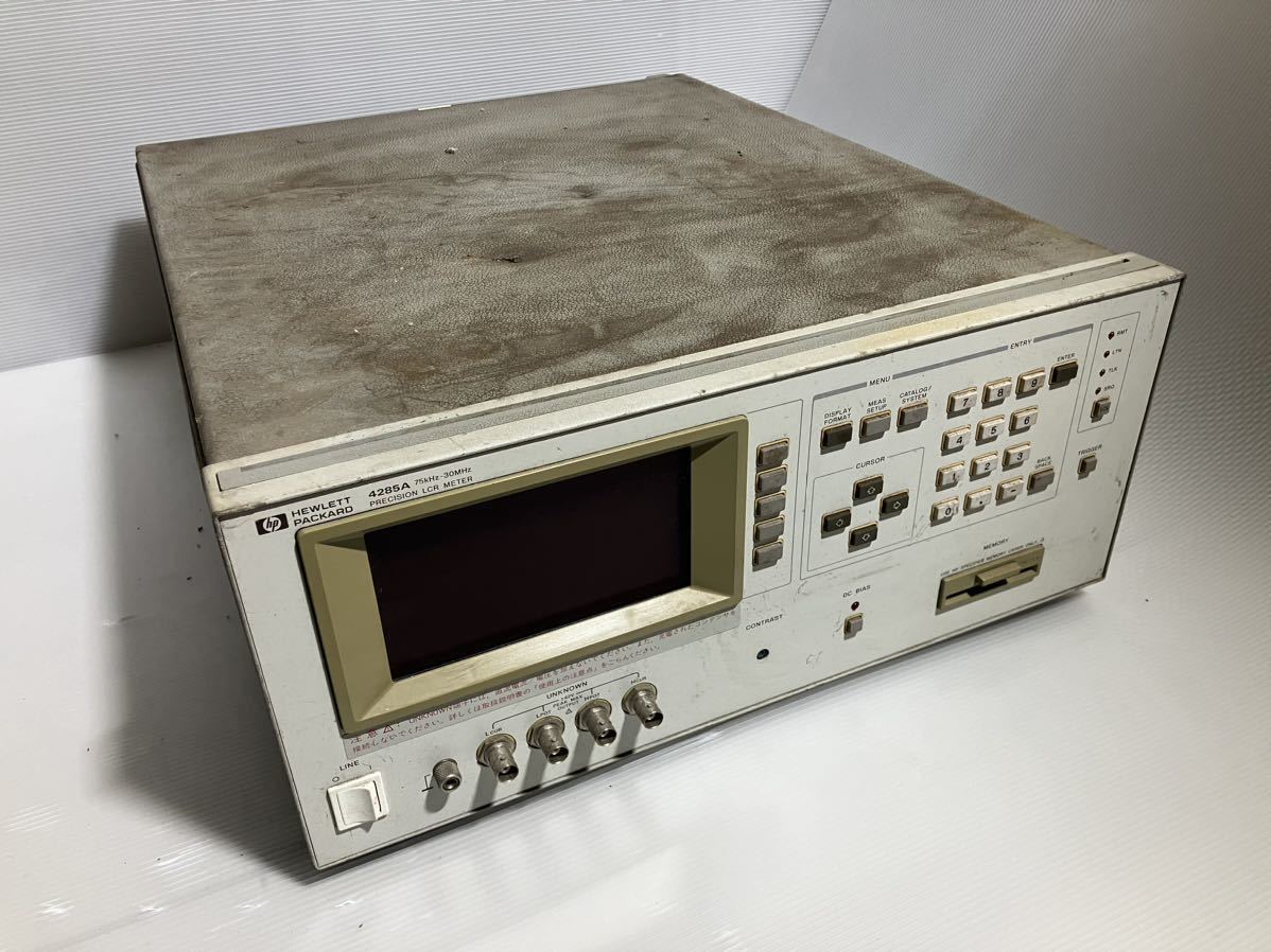 【全体的に状態が悪い】HP HEWLETT PACKARD Agilent 4285A 75KHz30MHz PRECISION LCR
