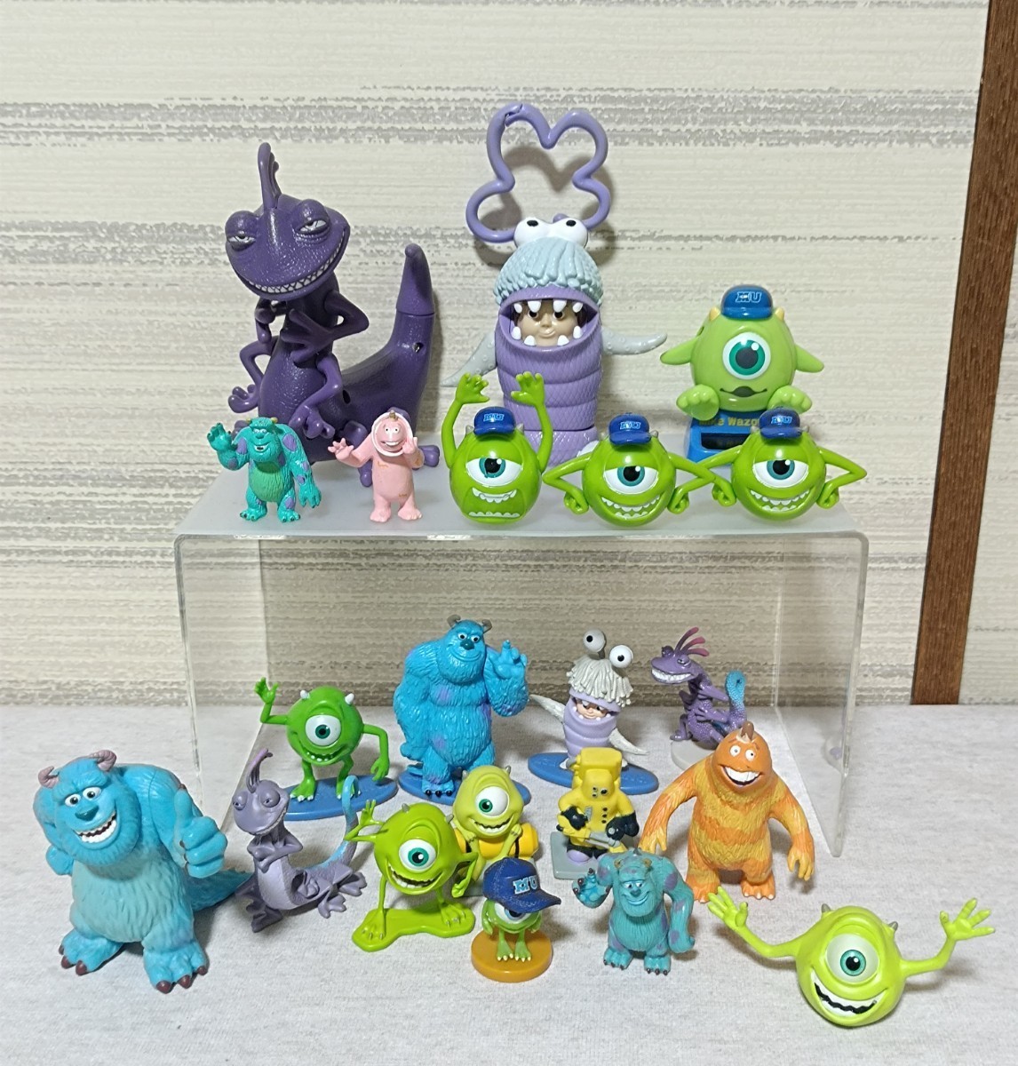 やや傷や汚れあり】モンスターズインク ミニ フィギュア ソフビ