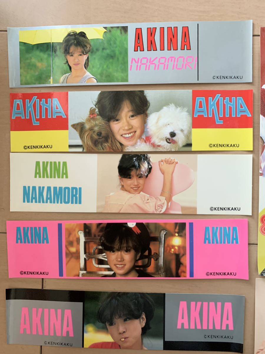中森明菜ステッカーシール② 可笑しい