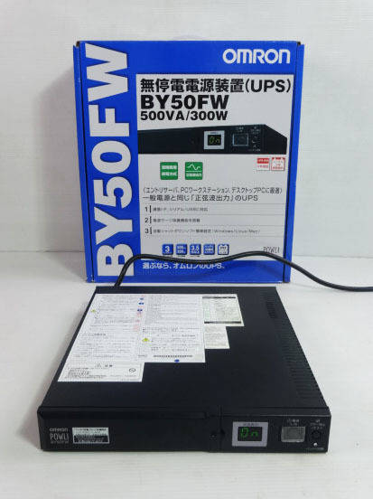 オムロンBY50FW無停電電源装置 BY50FW 無停電電源装置 BYシリーズ omron(オムロン) 常時商用