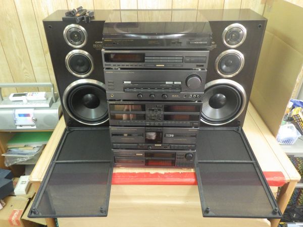 F*h様 希少完動品ONKYO システムコンポ Radian C70期間限 - メルカリ 【