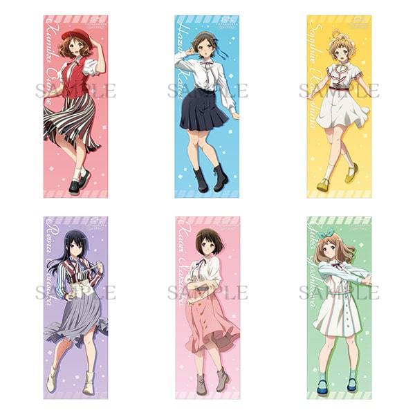 未使用】【まとめ出品】響けユーフォニアム クリアポスター(B2縦半 