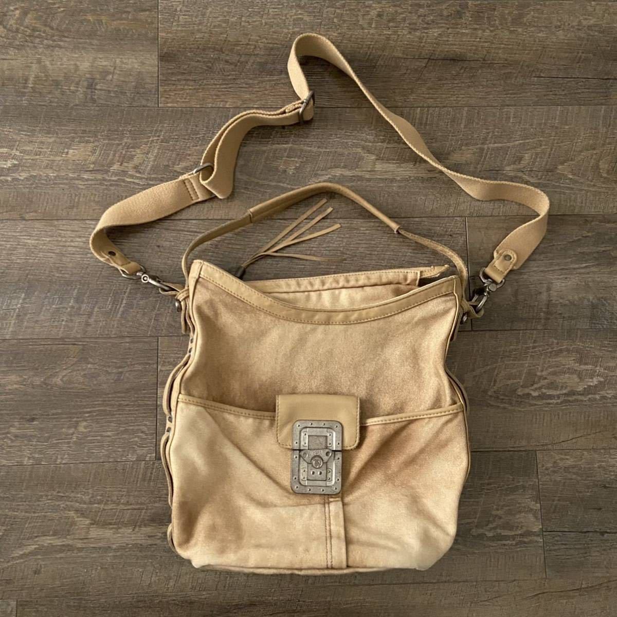 90s ディーゼル diesel レザーバック メッセンジャーバック 希少 90s ディーゼル diesel レザーバック メッセンジャーバック 希少