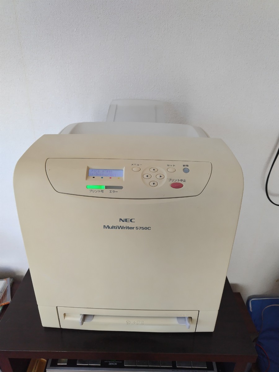 NEC multiwriter 5750c レーザープリンター 中古A4カラーレーザー