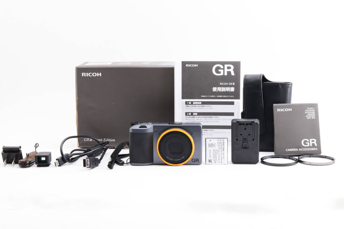 ショット数：1441枚】RICOH GRIII デジタルカメラ