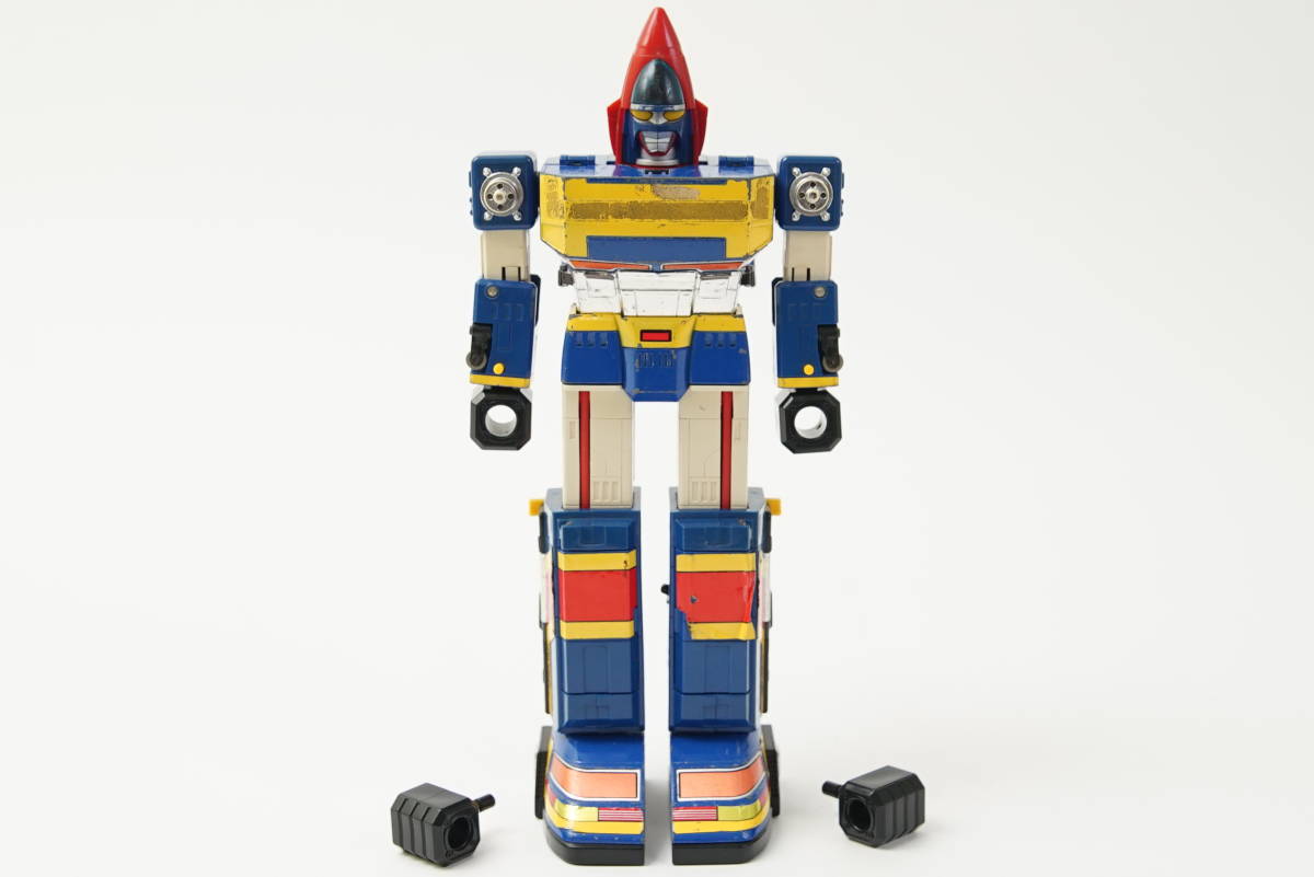 DX超合金　電撃合体チェンジロボ　アースコンバージョン　電撃戦隊チェンジマン DX超合金 電撃合体 チェンジロボ (Change Robo) レビュー | RoboToyDays