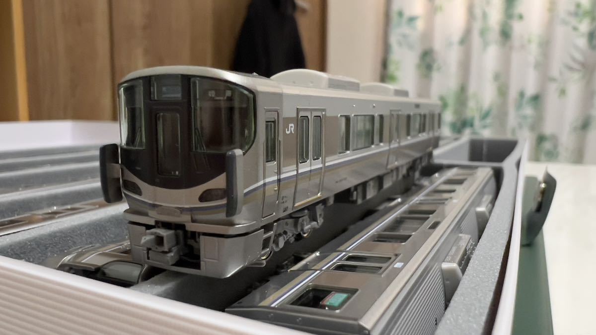 未使用に近い】【加工品】KATO 10-1439 10-1440 225系100番台「新快速 
