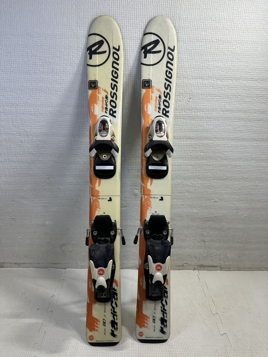 DYNAMIC ダイナミック スキー板 ジュニア 130cm ストック セット