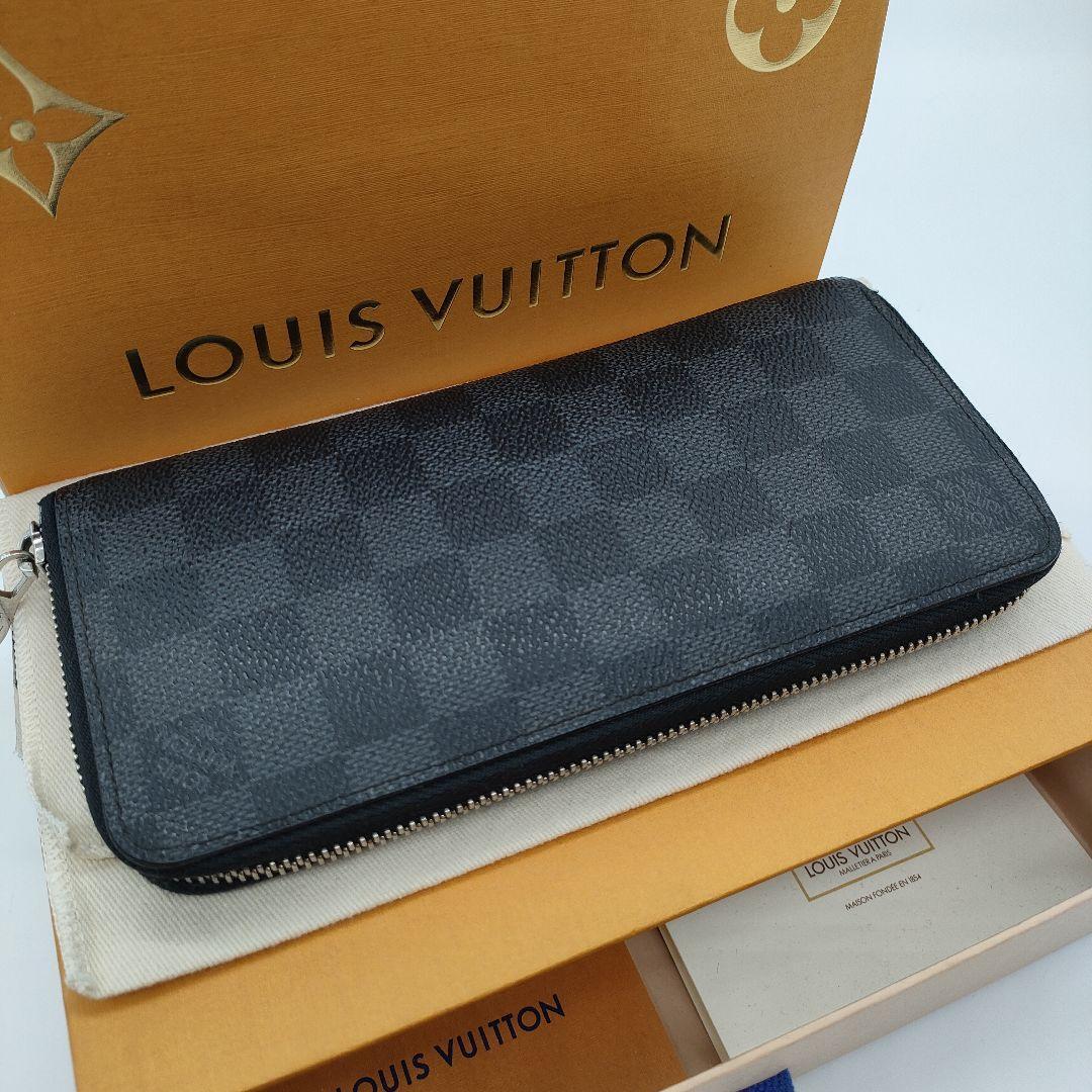 【極美品】ルイヴィトン ジッピー ウォレット 長財布 ダミエ アズール　No36 極美品】ルイヴィトン ジッピー ウォレット 長財布 ダミエ