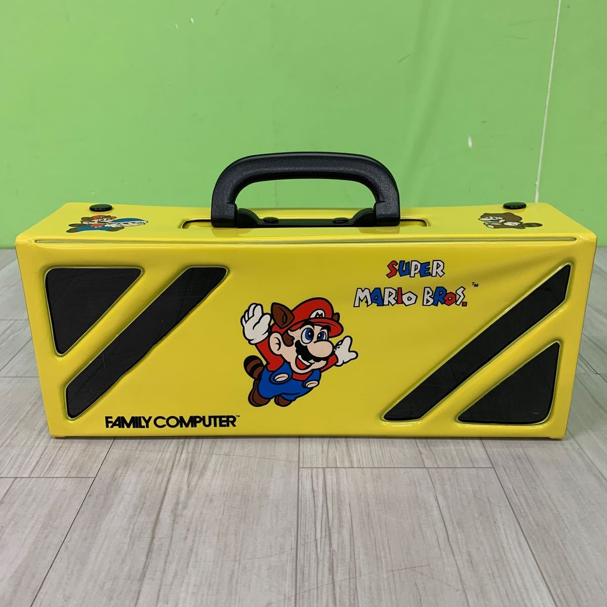 【激レア】FC ファミコン カセットケース スーパーマリオ 2個セット 当時物 激レア】FC ファミコン カセットケース スーパーマリオ 2個