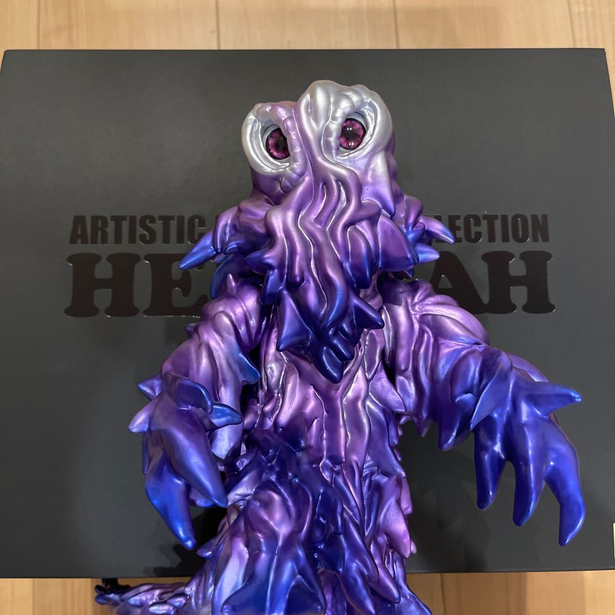 CCP Artistic Monsters Collection AMCシリーズ ヘドラ上陸期 アメシストVer. 全高約21cm ソフビ SOFUBIの1番目の画像