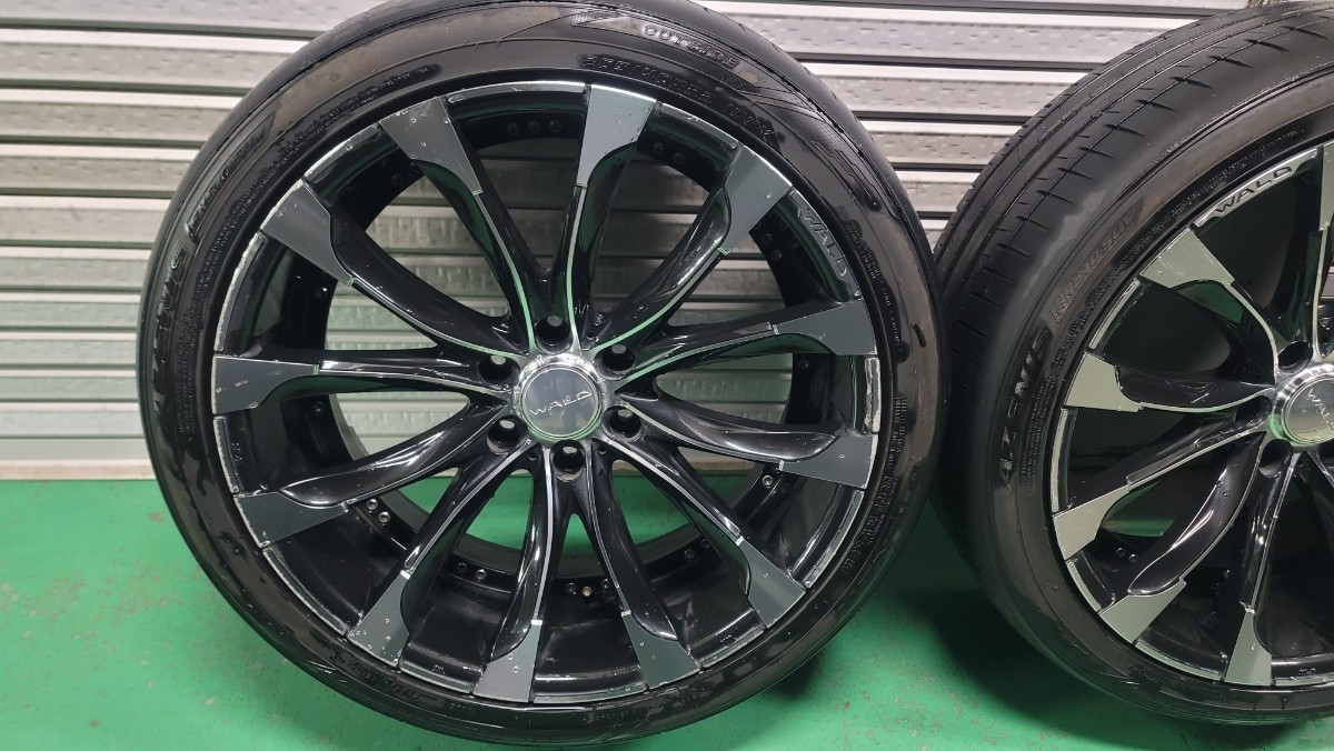 全体的に状態が悪い】WALD ジャレット 22インチ 4本セット ランクル 