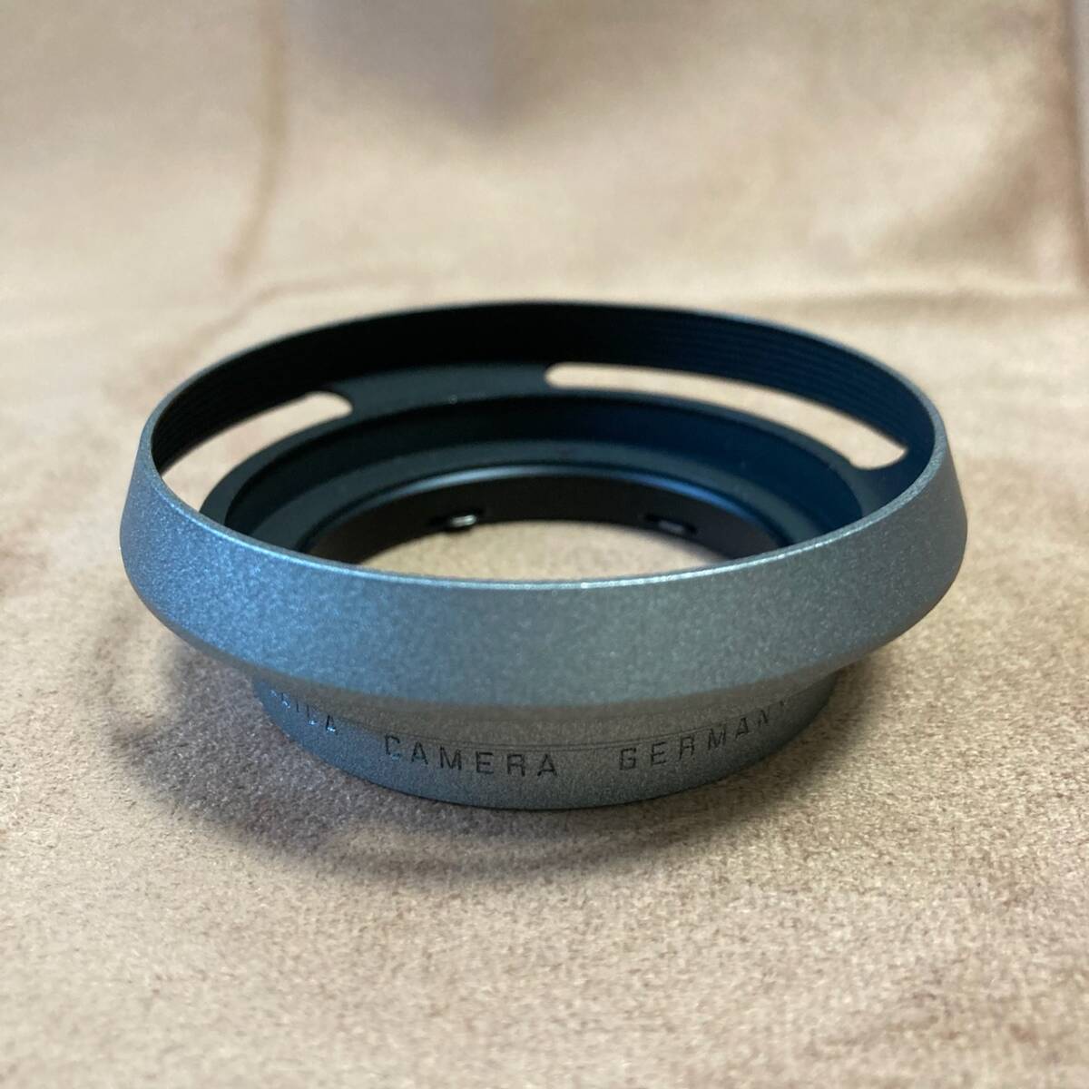 【目立った傷や汚れなし】【希少】Leica 12504 lens hood anthracite grey（ライカ レンズフード 12504