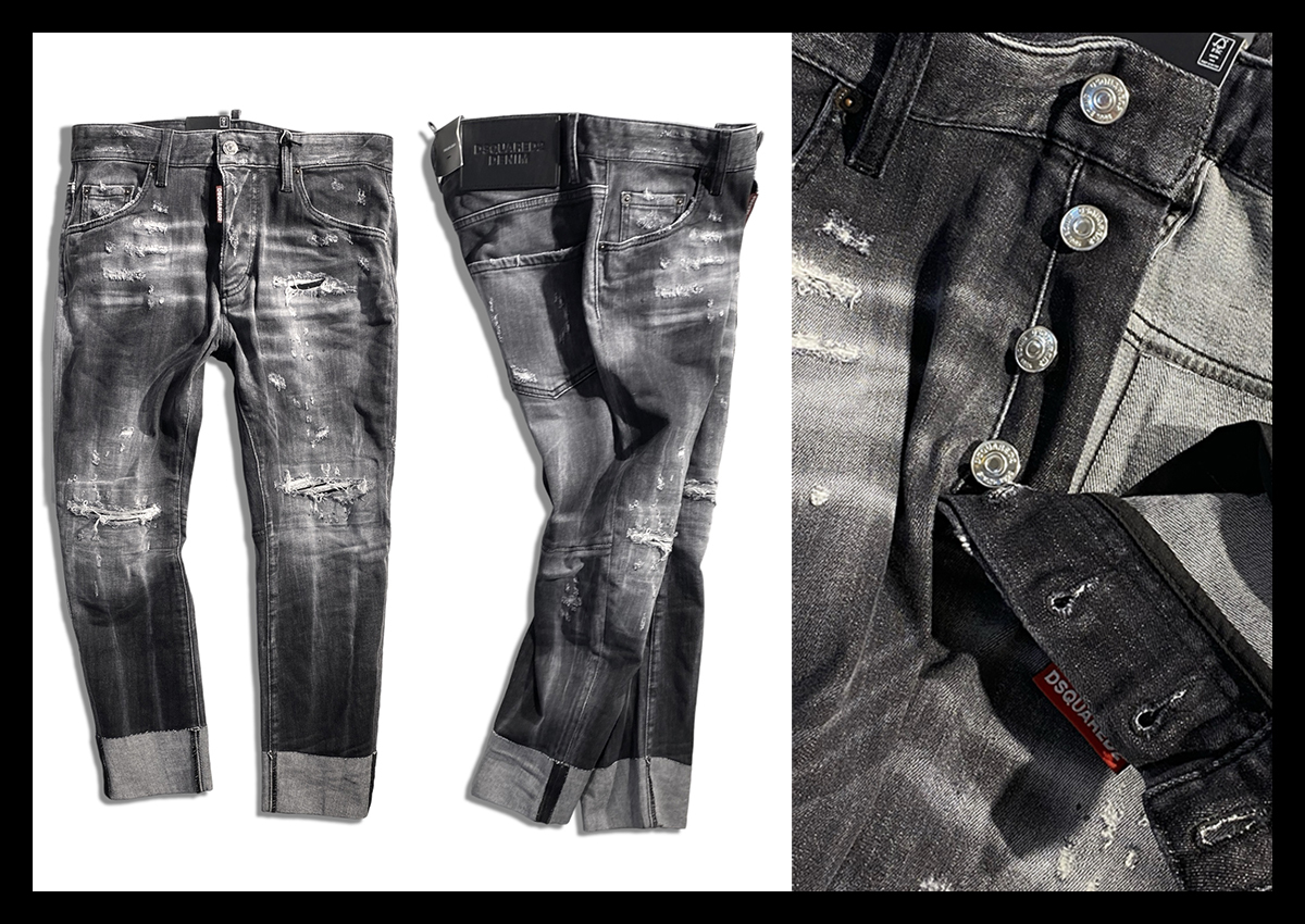 値下げ dsquared2 デニムジャケット 44 定価約9万