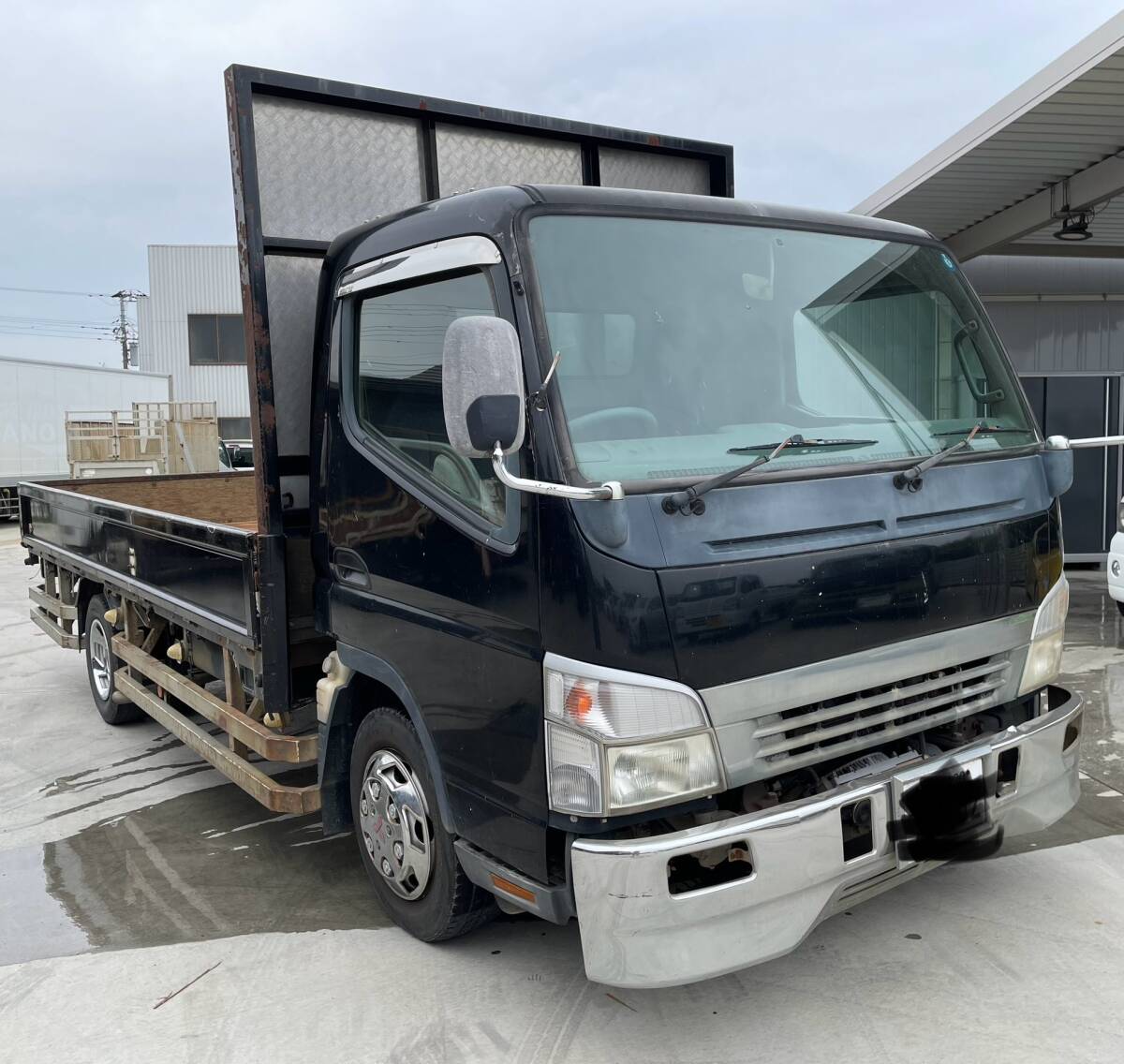 中古】オバQバンパー デュトロ 2トン車 2t バンパー レトロ デコトラの