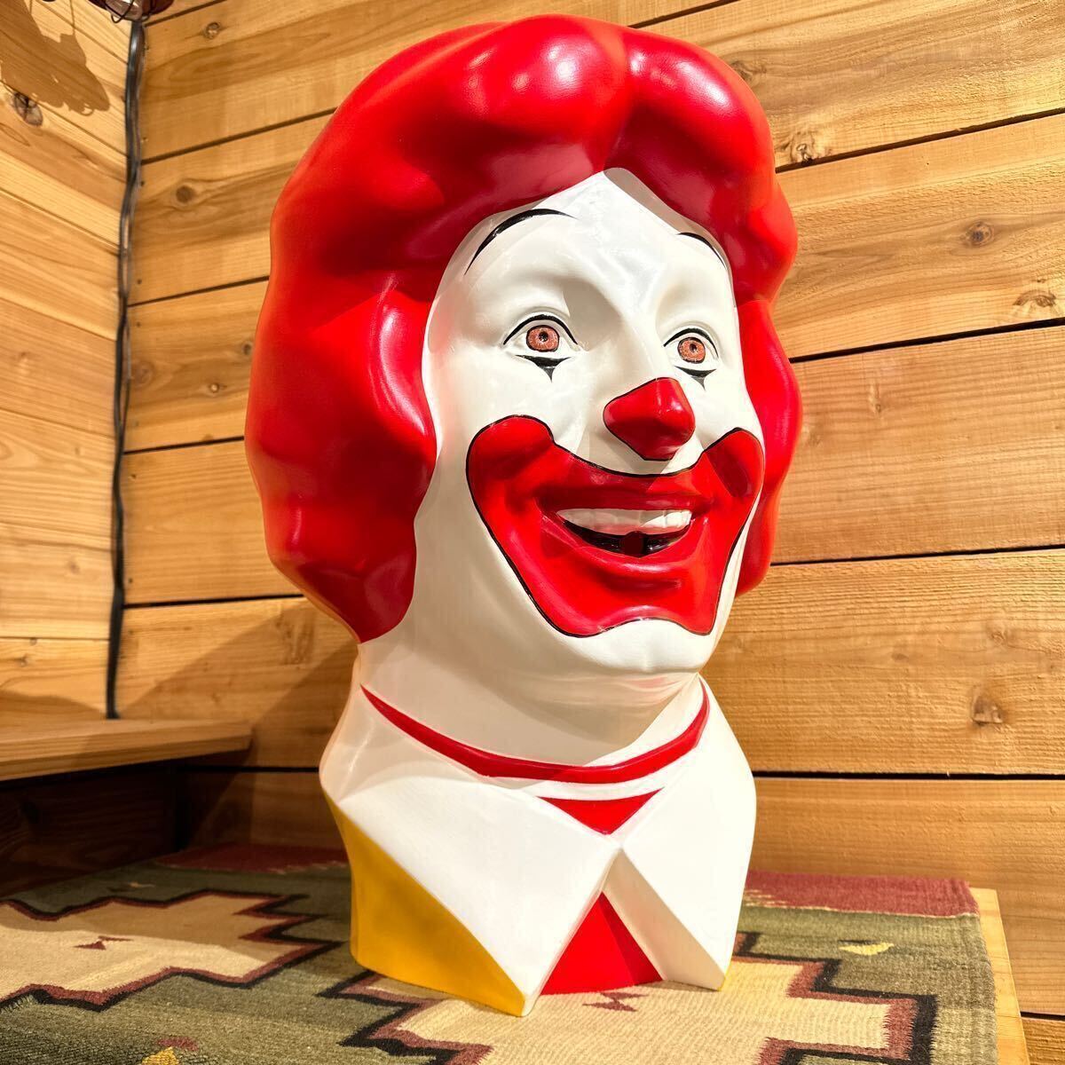 やや傷や汚れあり】McDonald's / 70's Ronald McDonald Balloon Head