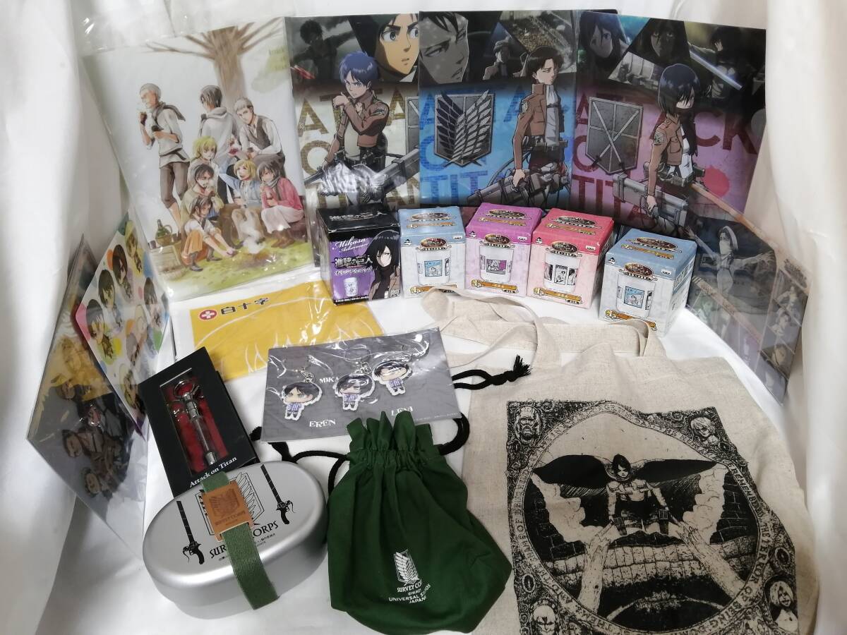 進撃の巨人　グッズ　バラ販売も可 TVアニメ『進撃の巨人』のオリジナル描き下ろしを使用した