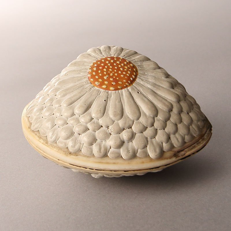 茶道具 香合 2024 菊置上 島津豊泉 有職庵 平安 京都 Amazon.co.jp