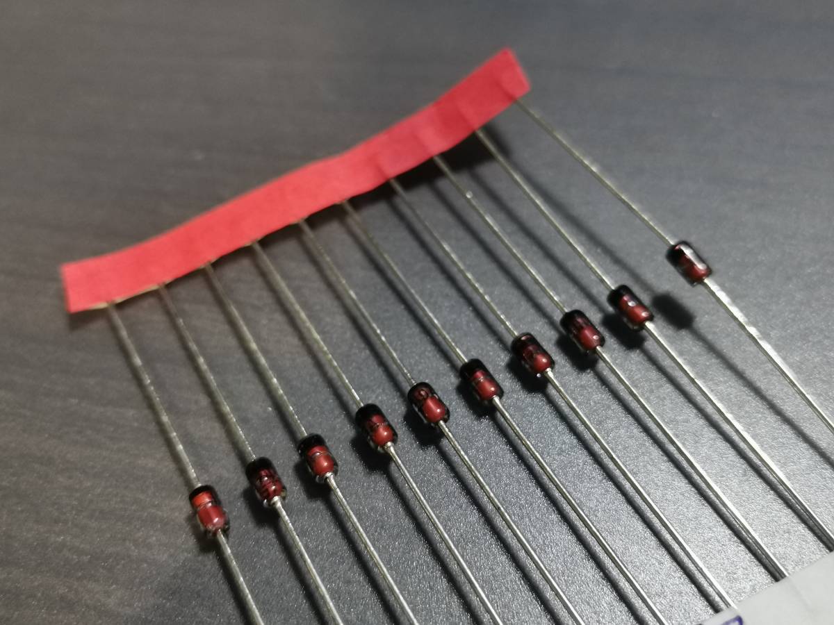 【未使用】ツェナーダイオード 1N4749A 24V 1W 10個セットの落札情報詳細 - Yahoo!オークション落札価格検索 オークフリー