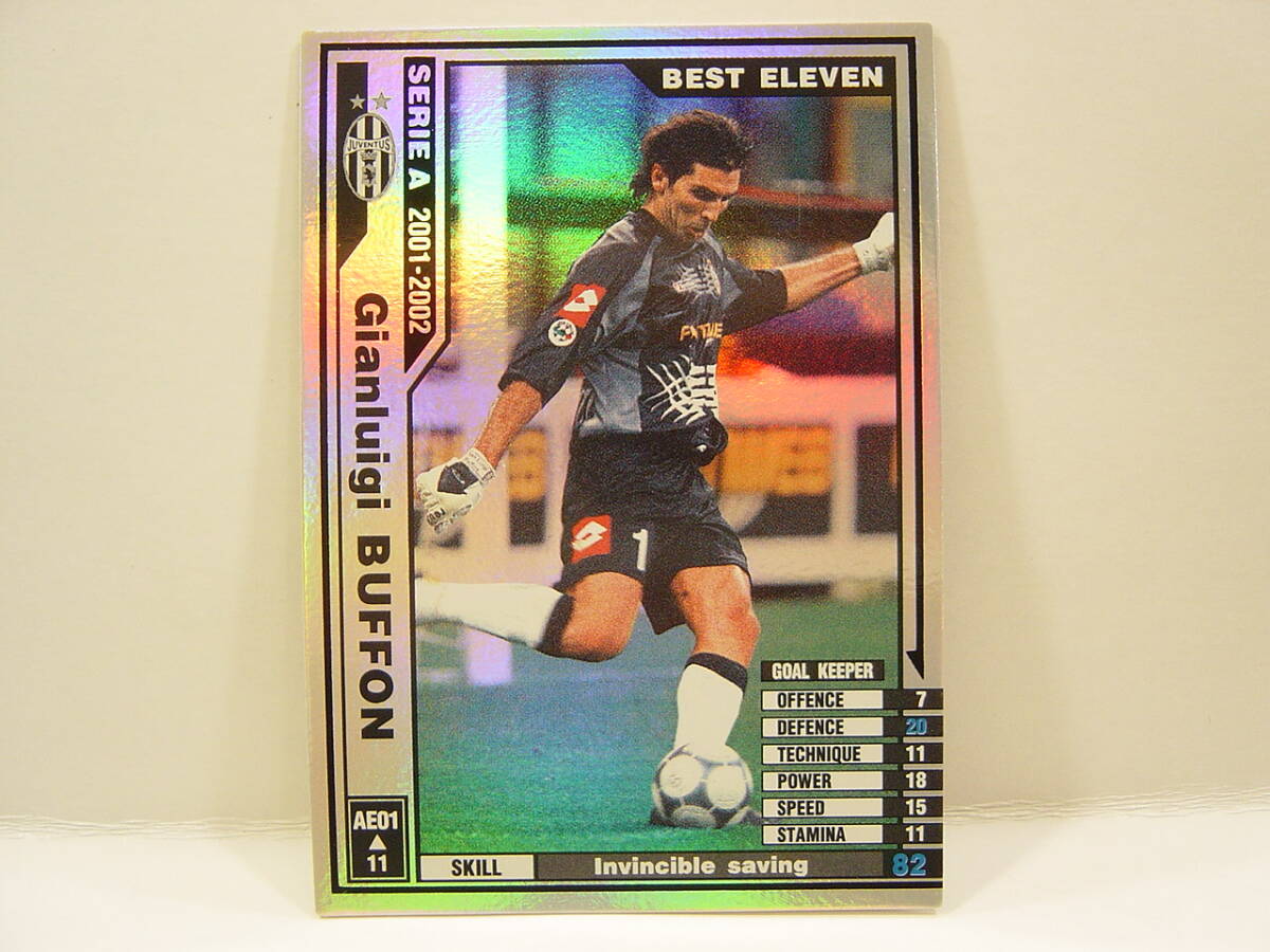 Gianluigi Buffon ユベントス トレーディングカード E01/11 Gianluigi Buffon ユベントス トレーディングカード E01/11
