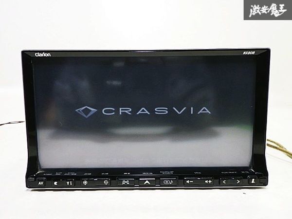 Clarion ナビ CRASVI NX808 DVD再生 Bluetooth 【公式通販】