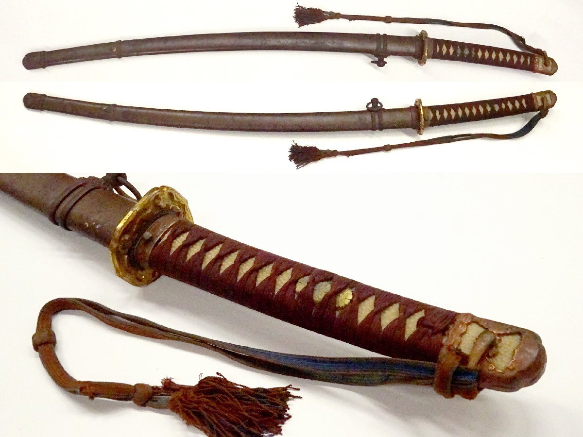 大日本帝國海軍 儀礼刀』 指揮刀 二環吊 将校 鮫革鞘 サーベル 【公式
