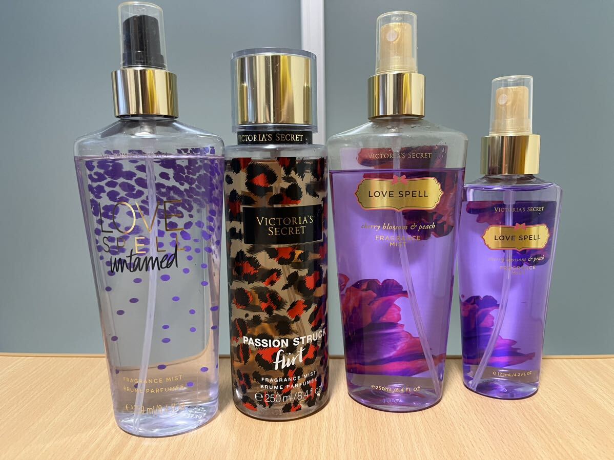 中古ヴィクトリアシークレットミストセット4点