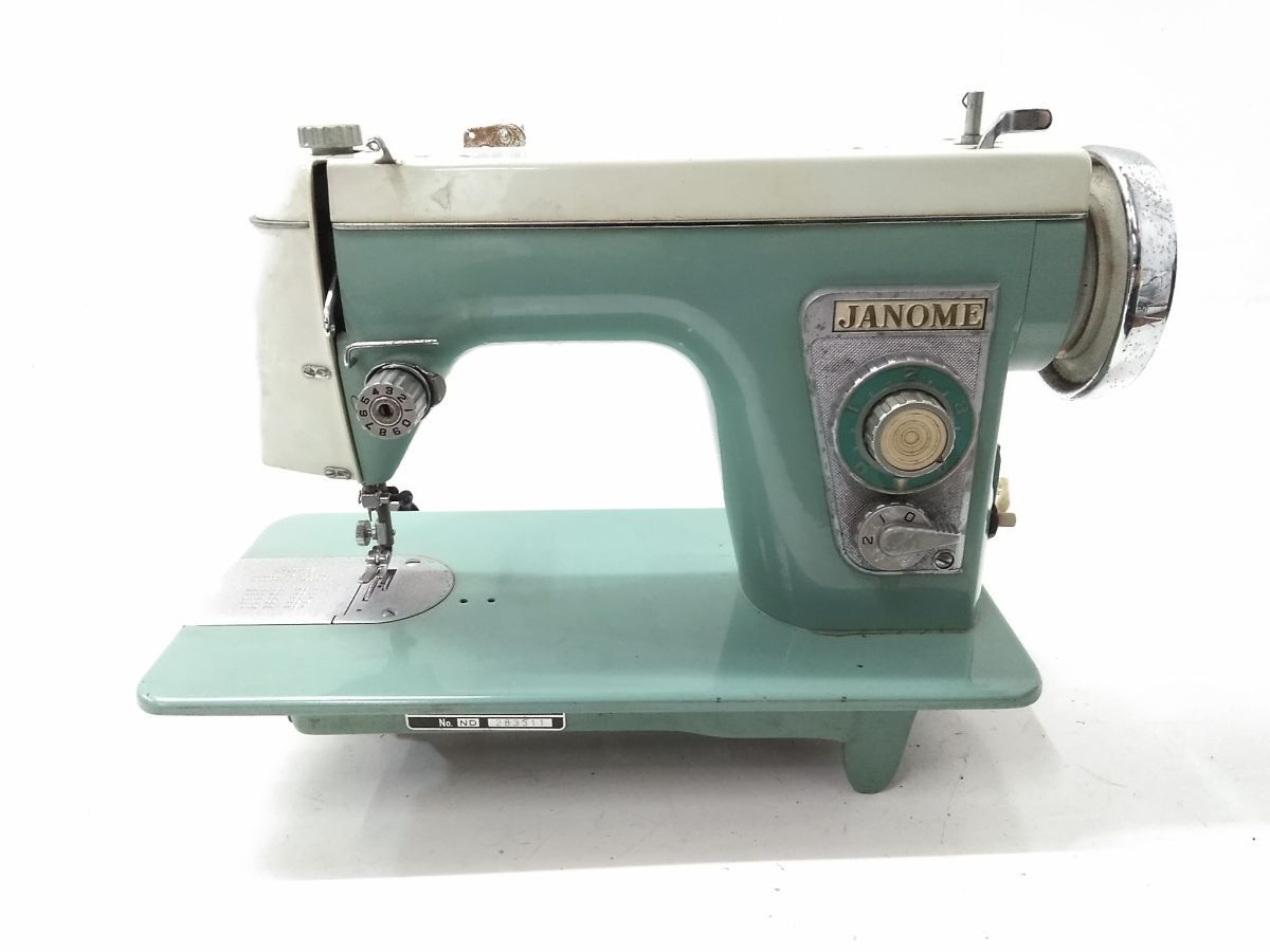 JANOME 蛇の目ミシン ジャノメ 足踏みミシン 昭和 レトロ ジャノメ 