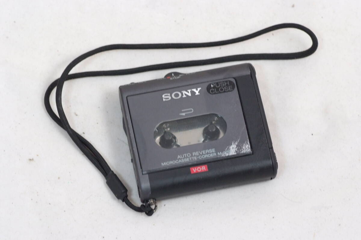 ジャンク品 ソニー SONY マイクロカセットテープレコーダー M-1000