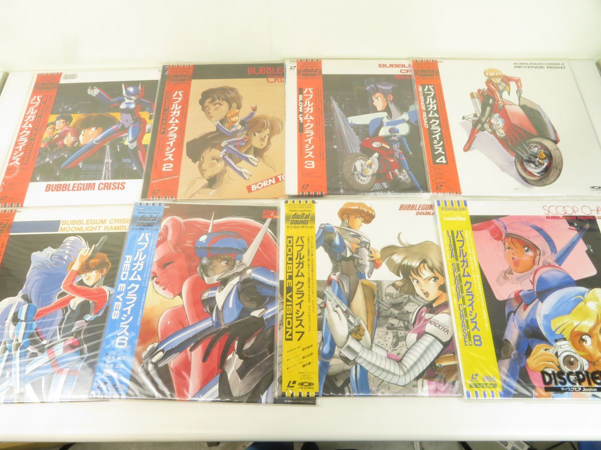 トレーディングカードLDレーザーディスクバブルガムクライシスセット