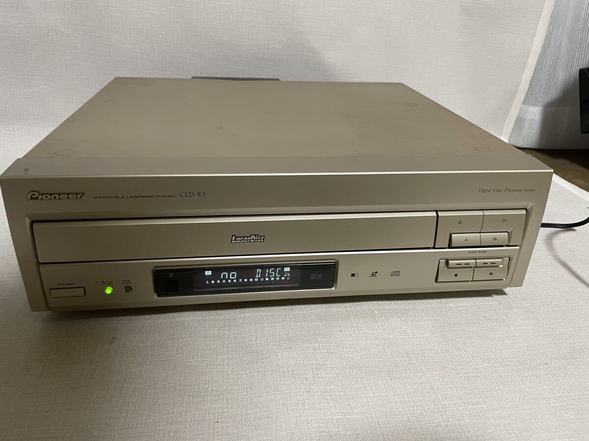 ♪CLD−R5 パイオニア両面再生LDプレイヤー メンテナンス済 動作保証
