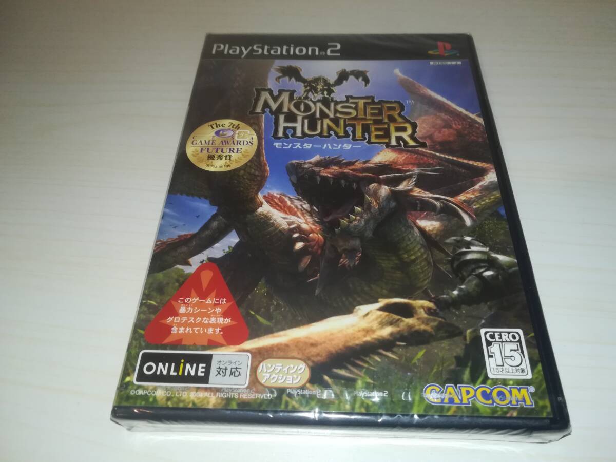 未使用】PS2 新品未開封 モンスターハンター MONSTER HUNTER モンハン 