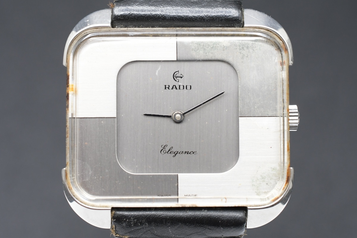 やや傷や汚れあり】RADO Elegance Ref:396 5020 4 Cal:609 ラドー