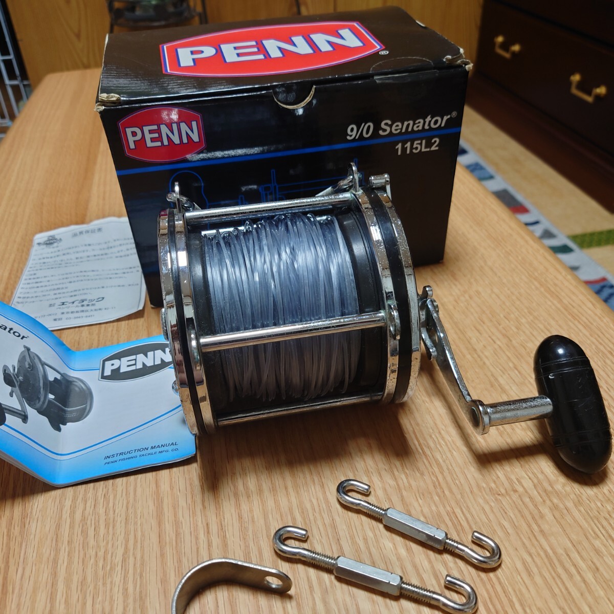 Penn SENATOR 12/0 リール Amazon | PENN ベイトリール SENATOR REEL