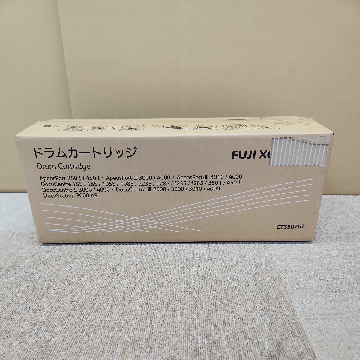 旧XEROXドラムユニットCT350767＆トナーユニットCT200397未使用 富士