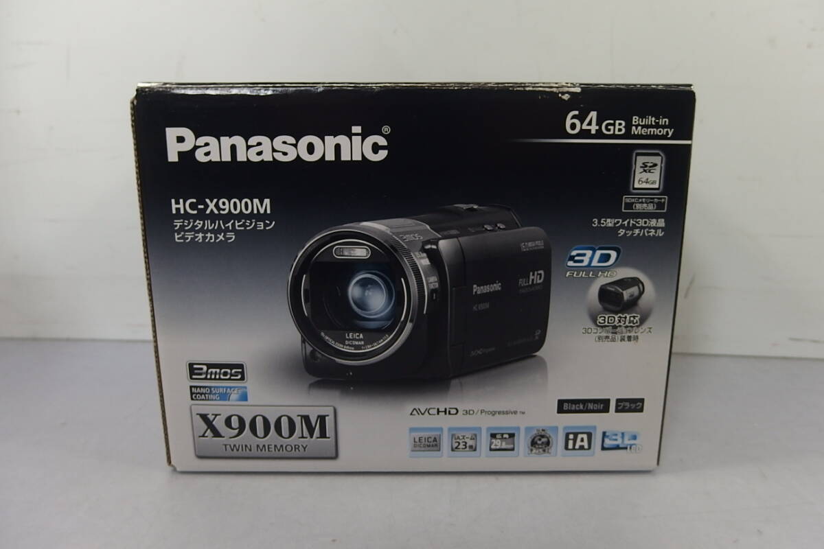Panasonic デジタルハイビジョンビデオカメラX920 内蔵メモリー64GB 3MOS ブラック HC-X920M-K 並行輸入品 最落無し・中古美品 Panasonic HC-X920M デジタルハイビジョンビデオ