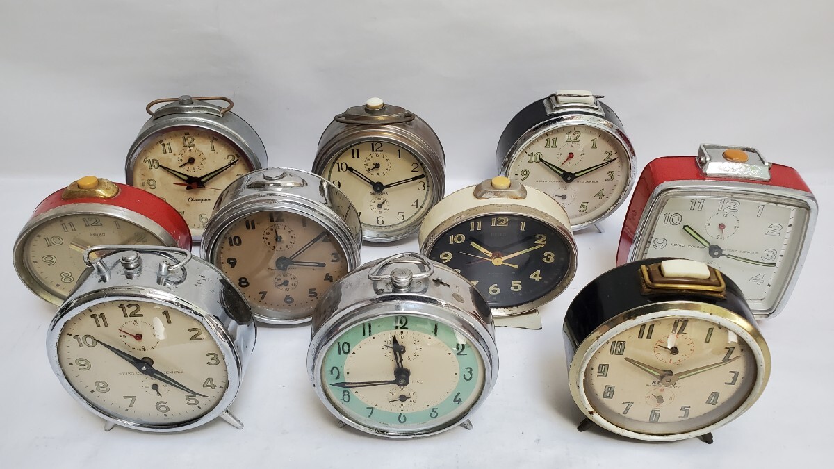 精工舎SEIKO クラシック機械式置き時計手巻き