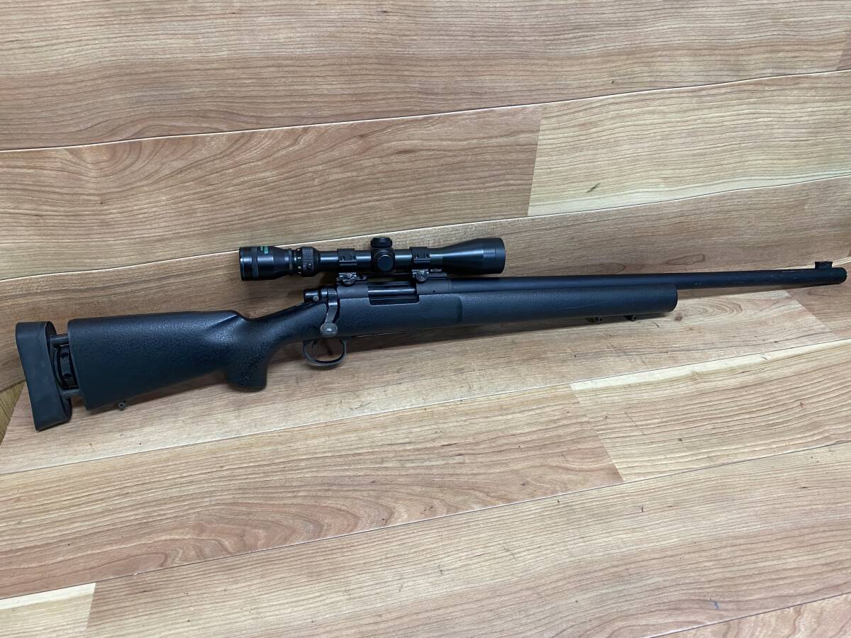 マルイ スナイパーライフル ブラック 3-9x40スコープ付きASGK