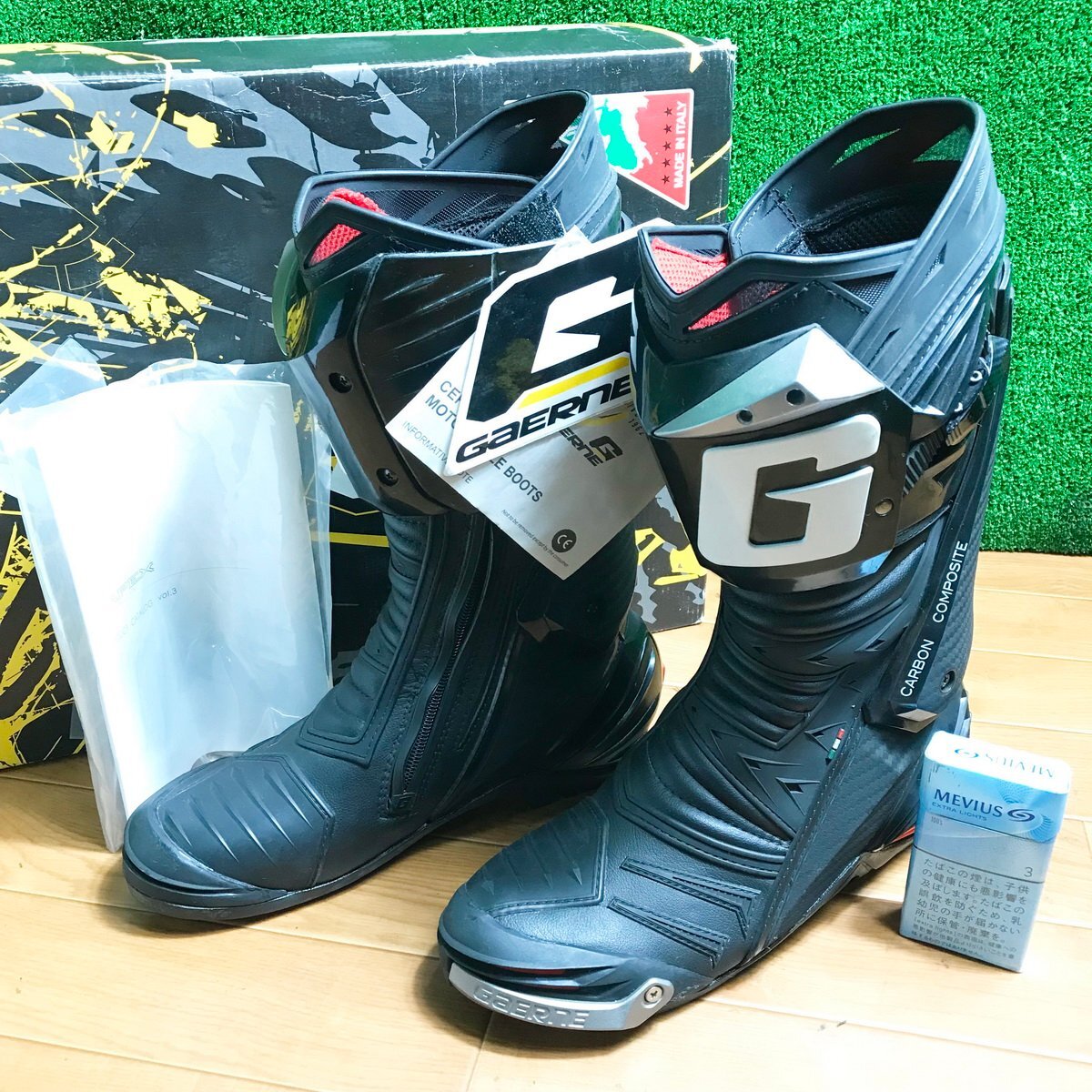 GAERNE GP-1 レーシングブーツ 25.5cm 立ち回っ ガエルネ