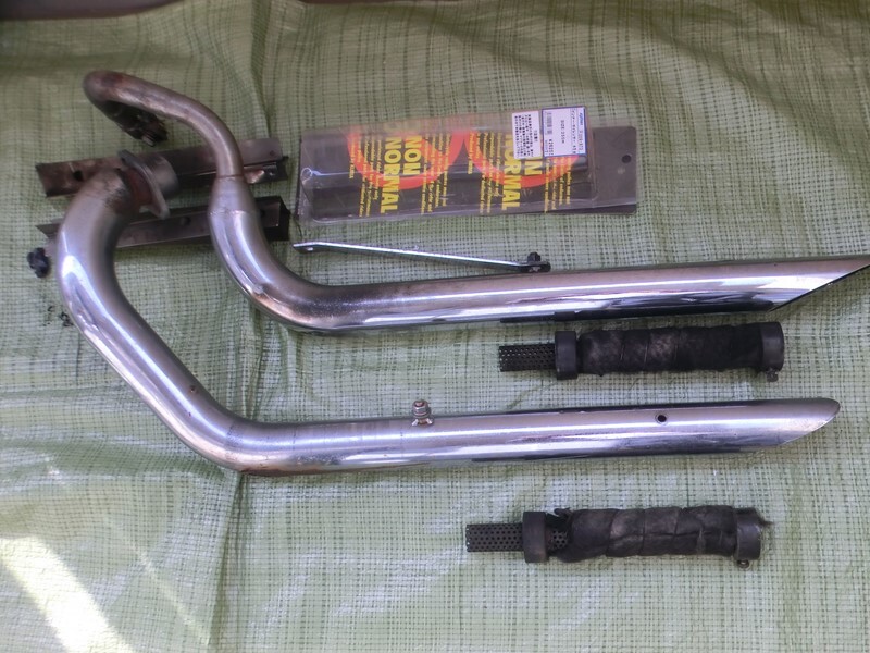 マグナ250 Vツインマグナ 希少 イージーライダース製ドラッグパイプ