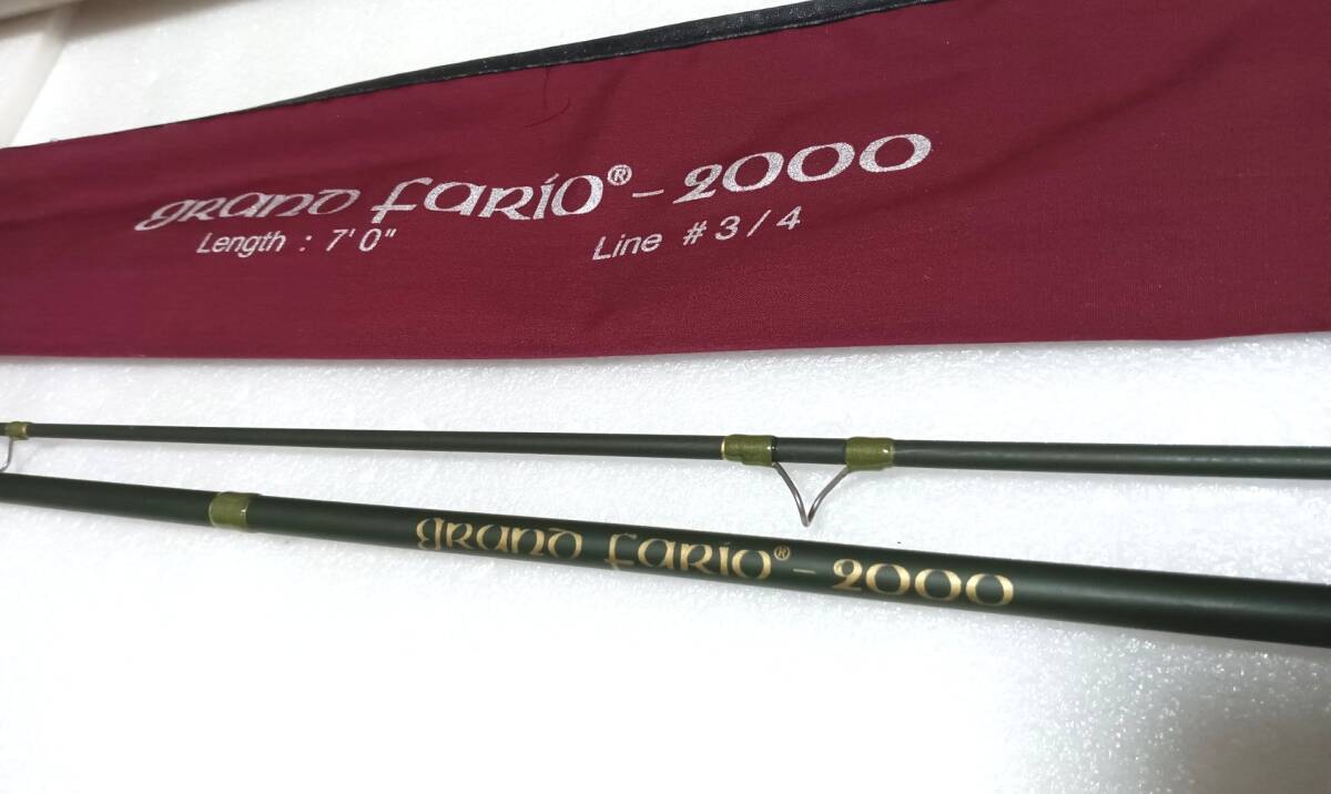 ττCoatac フライロッド 7’0” #3/4  グランファリオ2010 ττCoatac フライロッド 7'0” #3/4 グランファリオ2010