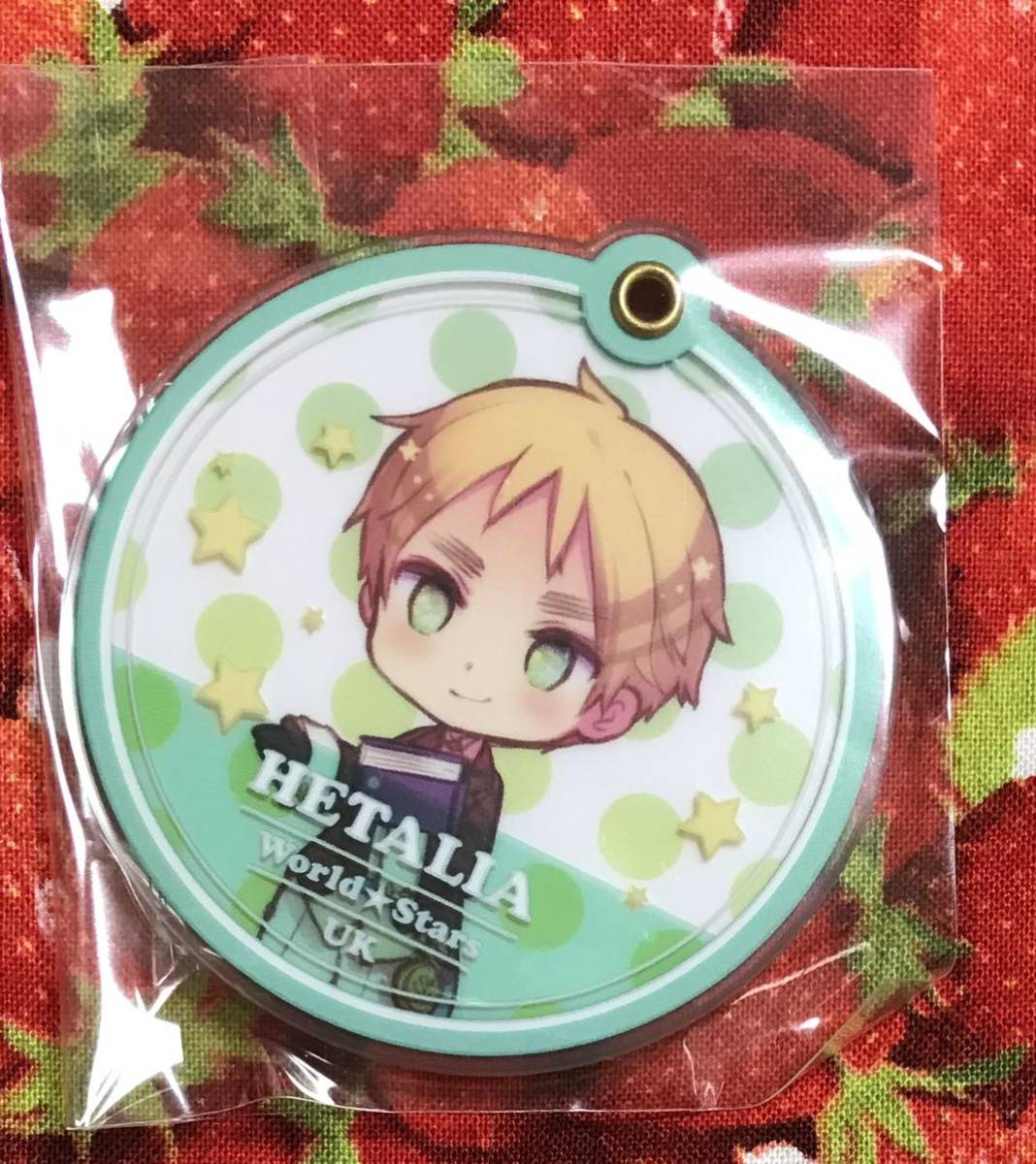 ヘタリアスライドキーホルダー 原作柄 イギリスアメリカ