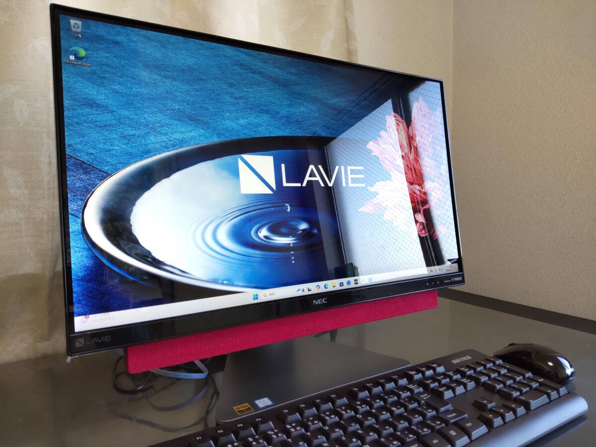 NEC DA770/D　i7/6500U/SSD480GB/8GB/23インチ デスクトップ NEC LAVIE DA770/D Core i7-6500U 2.5GHz 16GB 3TB