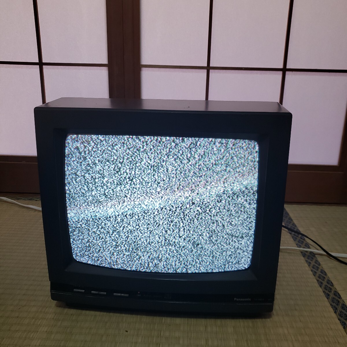 昭和レトロ カラーテレビ パナソニック Panasonic TH-14Z2 ジャンク
