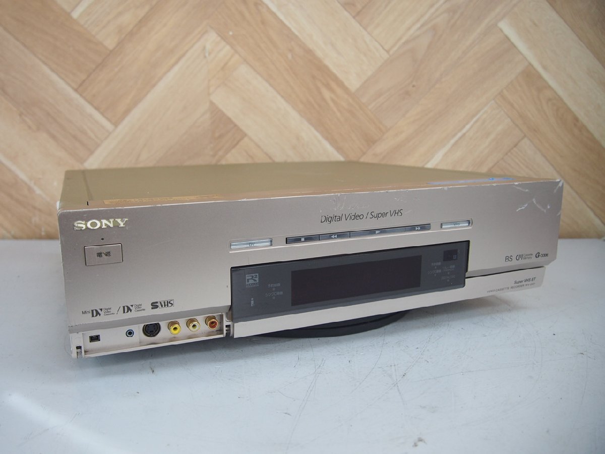 動作確認済】WV-DR5 DV MiniDV 謝っ VHS SONY