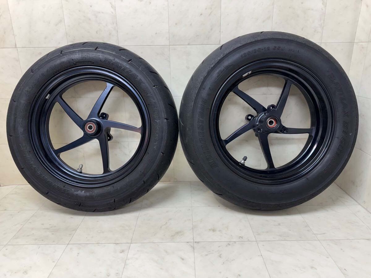 中古】モンキー ダックス シャリー 他、Falcon製12インチ3.00/3.50J 